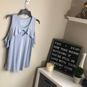 Cute Cold shoulder shirt